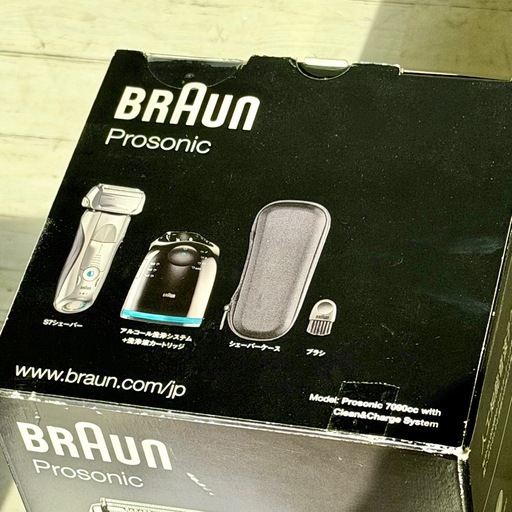 新品❗️BRAUN「シリーズ7 Prosonic」電動シェーバー