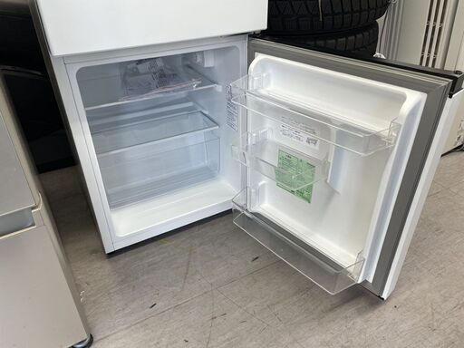 ハイセンス 2025年製 2ドア冷蔵庫 87L 身にコンパクト ホワイト 白