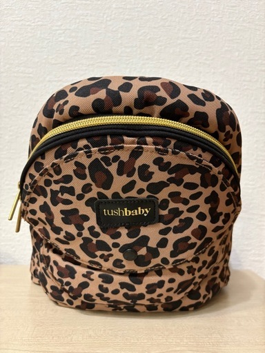【美品】 ヒップシート tushbaby レオパード柄 セカンド 抱っこ紐
