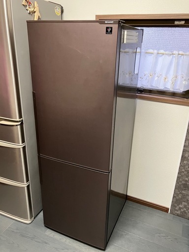 2017年製造シャープノンフロン冷凍冷蔵庫 SJ-PD27C-T 271L (柳田司) 小