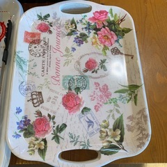 トング、トング入れ、トレー大小セットの画像