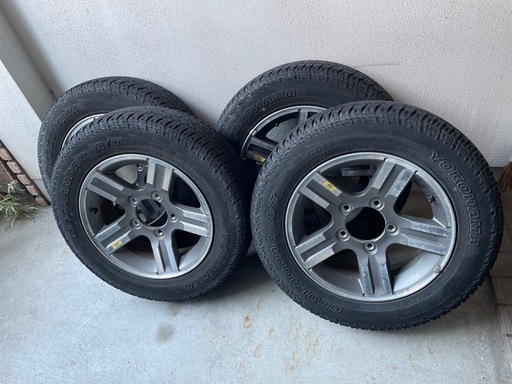 スズキ　ジムニーJB23W  タイヤ&アルミホイール　ランドベンチャー純正ホイール GEOLANDAR A/T