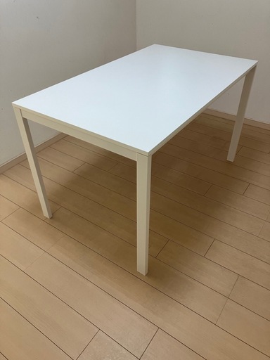 イケア MELLTORP テーブルホワイト 長方形 ダイニングテーブル