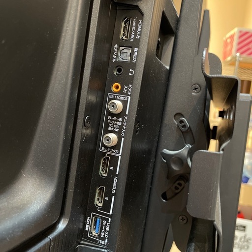 配送可【TCL】55V液晶テレビ【テレビスタンド付き】★2024年製　クリーニング済み/6ヶ月保証付き【管理番号】0111 知