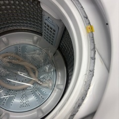 【ドリーム川西店御来店】☆見たよ♪割引☆ アクア　7.0kg洗濯機 クリーニング済み　【99560000043509】の画像