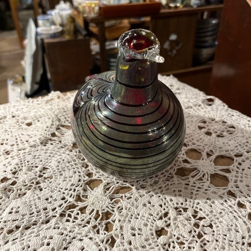 ヌータヤルヴィ バード ガラス工芸 置物 フィンランド 北欧