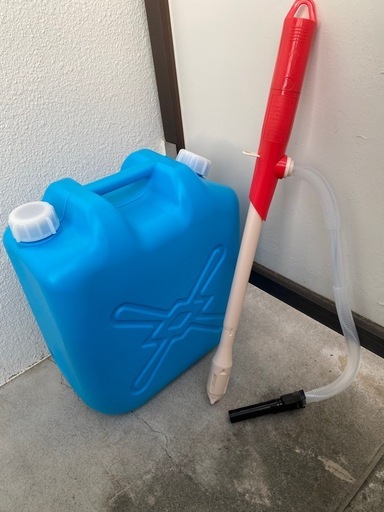 ダイニチ 石油ファンヒーター ストーブ 灯油18L＋給油ポンプ付き