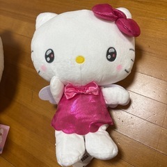 キティちゃんぬいぐるみ人形③点の画像