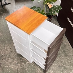 A1726🌟激安‼️衣類ケース 4チェスト幅35.5cm🌟の画像