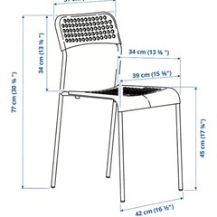 Ikea 椅子　2点の画像