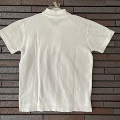 白ポロシャツ 150サイズの画像