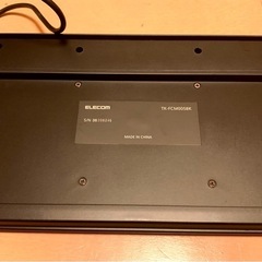 取引中ELECOM /TK-FC005BKキーボードの画像