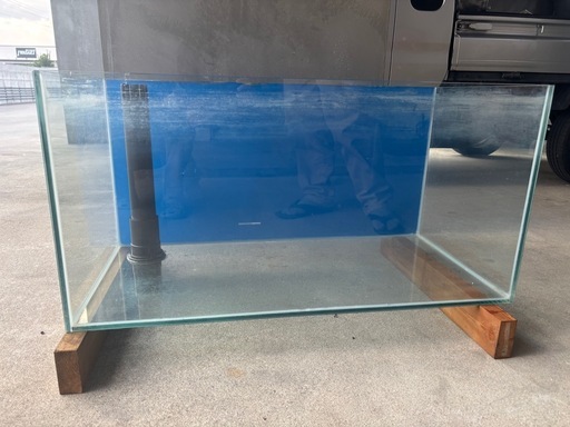 90cm中古オーバーフロー用ガラス水槽!!