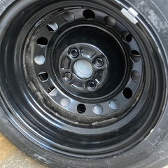 175/70R14　トヨタ純正鉄ホイール付き サマータイヤ　4本セットの画像