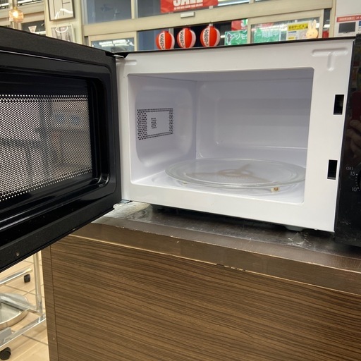 ニトリ 電子レンジ【リサイクルフカツ岡崎倉庫店】260314SM-7 フラット電子レンジ 20L (ヘルツフリー BK2C01 ホワイト) | ニトリ