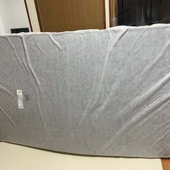 明日処分予定　セミダブルマットレスの画像
