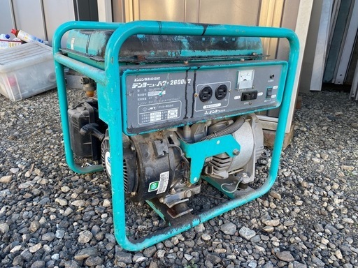 denyo デンヨー発電機 2600U2 エンジン駆動発電機 小型ガソリンインバーター発電機