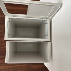 無印　ゴミ箱2個セットの画像