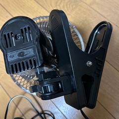 車内涼風　ミニ扇風機の画像