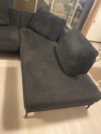 カウチソファー❨中古)売ります。 定価118 800円 サカイ工芸 186cm幅3