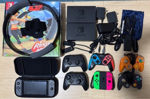 成約済NintendoSwitch本体+周辺機器セット