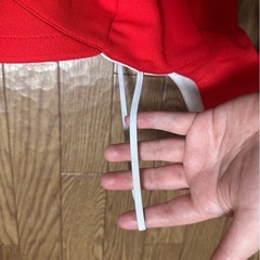 赤白帽の画像