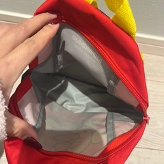 未使用 アンパンマンリュック(● ̍̑● ̍̑●)の画像