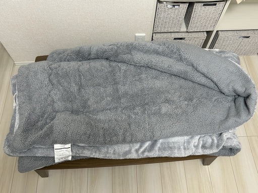 ニトリ　こたつローテーブルN 105 MBR しろくまデザイン こたつかけ布団