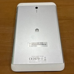 受付終了HUAWEIタブレットの画像
