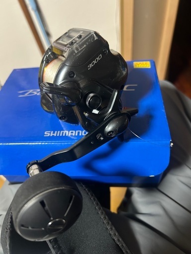 新品.未使用品.シマノ.バルケッタSC3000、新品PE付き、