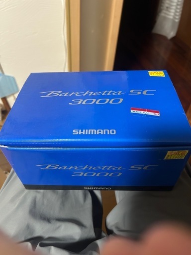 新品.未使用品.シマノ.バルケッタSC3000、新品PE付き、