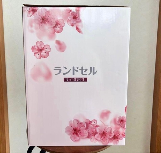 【新品】ランドセル さくら ピンク 女の子 刺繍 サクラ 軽量 ワンタッチロック
