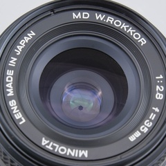 【中古】MINOLTA ミノルタ MD W.ROKKOR 35mm f/2.8の画像