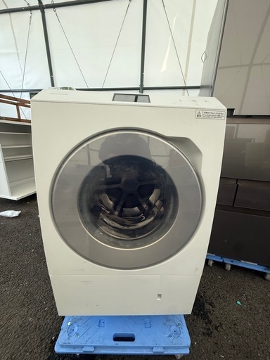 交渉○/2024/高年式/パナソニック/Panasonic/ドラム式洗濯乾燥機/NA-LX129CL 左開き 洗濯機