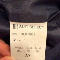 スーツ　ブラックの画像