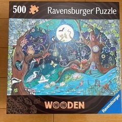 ウッドパズル　500ピースの画像