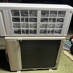 未使用品エアコン6畳工事込みの画像
