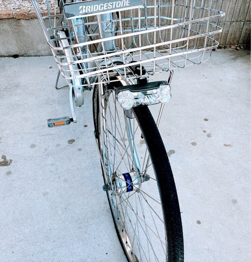 通学用自転車　ブリヂストン26インチ