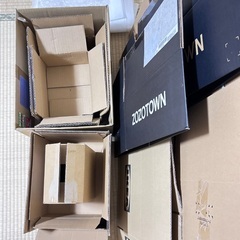 段ボール0円　メルカリ等出品用などの画像