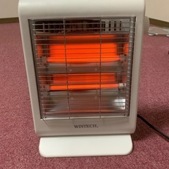 【引き取り限定】WINTECH 電気ヒーター ストーブ ダイヤル式 動作確認済みの画像