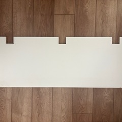 棚板　　木材　白　　10枚の画像