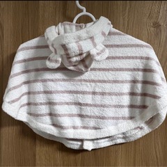 ジェラートピケ ジェラピケ ベビーポンチョ　70-80の画像