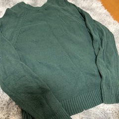 Gap グリーンニット　ラージサイズの画像