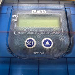 【中古】タニタの体重、体脂肪計の画像