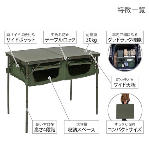 dod  グッドラックテーブル