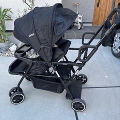 ベビーカー　二人でゴー　カトジ　二人乗りベビーカーの画像