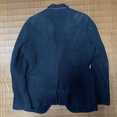 TK　ネイビー ニットジャケット　Mサイズ　の画像