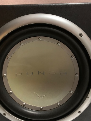 ロックフォード　ウーファー　パンチ　P3 BOX付き　12インチ(30cm)
