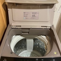 欲しい方どうぞ！全自動洗濯機の画像