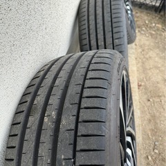 FALKEN AZENIS FK520L 20インチ LOXARNY アルミホイール 夏タイヤ 4本セット 2023年製の画像